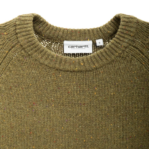 Carhartt WIP Anglistic Sweater Speckled Highland I010977.1T5.XX.03 Degli Uberti